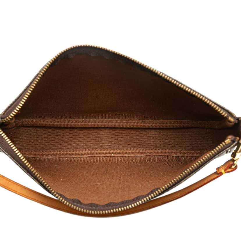 Louis Vuitton Monogram Pochette Accessoires Brown Canvas Good condition - Model View
