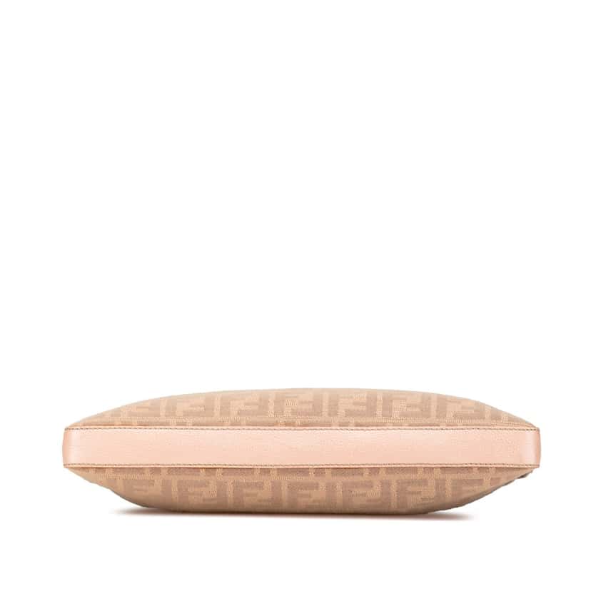 Fendi Selleria Zucca Canvas Crossbody Brown Canvas Good condition - Inside View