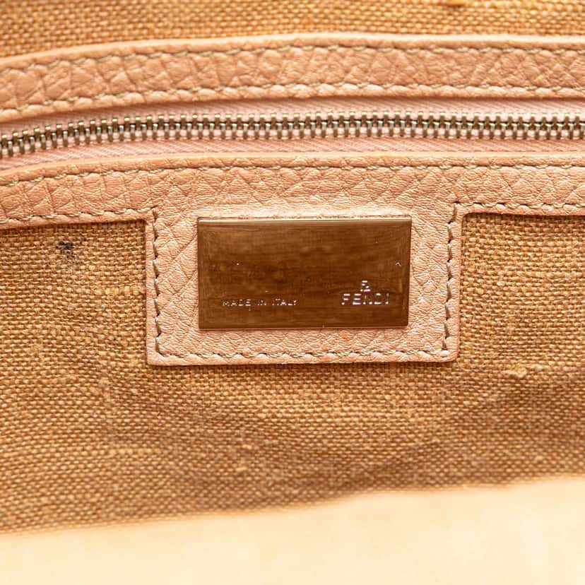 Fendi Selleria Zucca Canvas Crossbody Brown Canvas Good condition - Box View