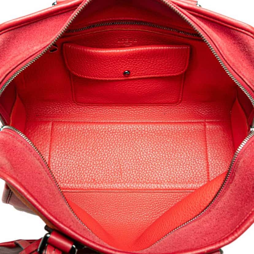 Loewe Suede Amazona 28 Orange Leather Good condition - Model View