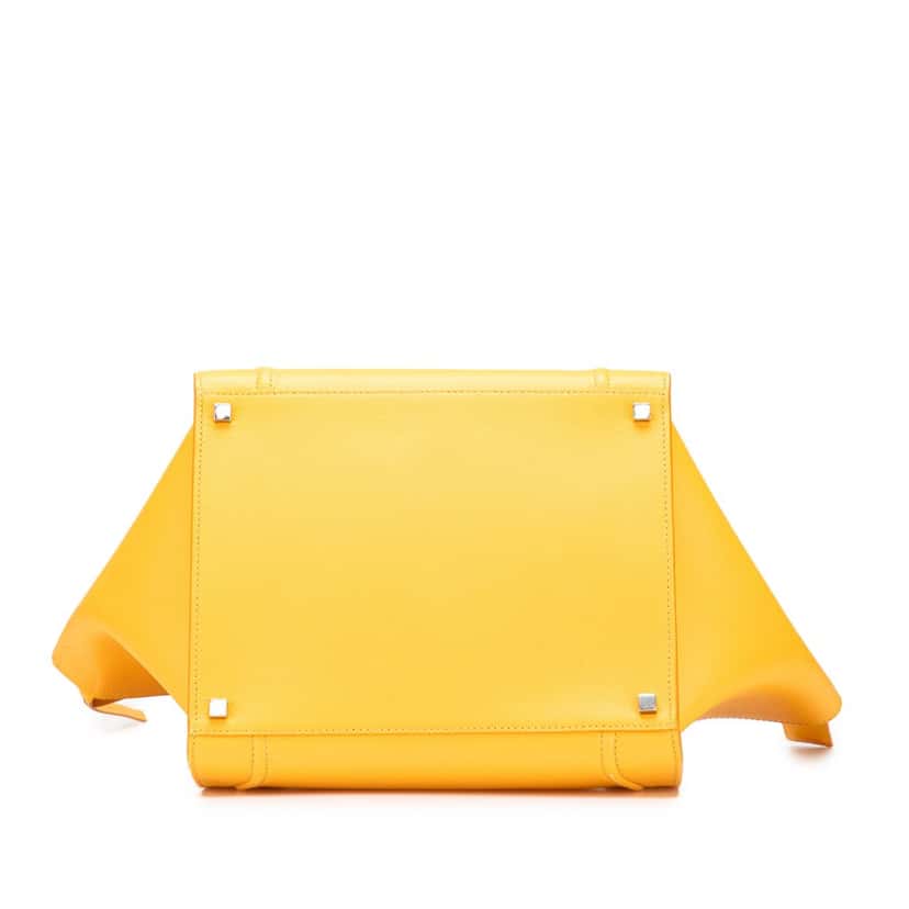 Celine Medium Leather Phantom Luggage Tote Yellow Leather Good condition - Inside View