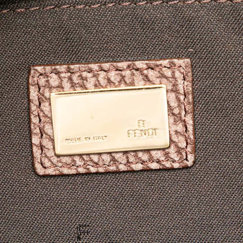 Fendi Zucchino Canvas Sweety Crossbody Brown Canvas Very good condition - Box View