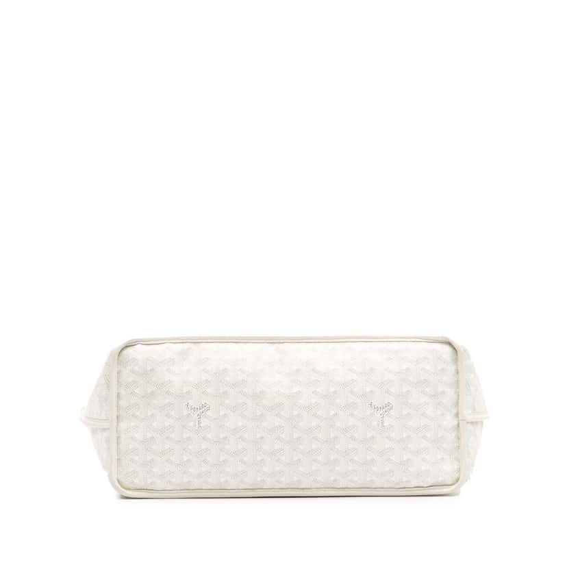 Goyard Goyardine Saint Louis PM White Canvas Good condition - Inside View