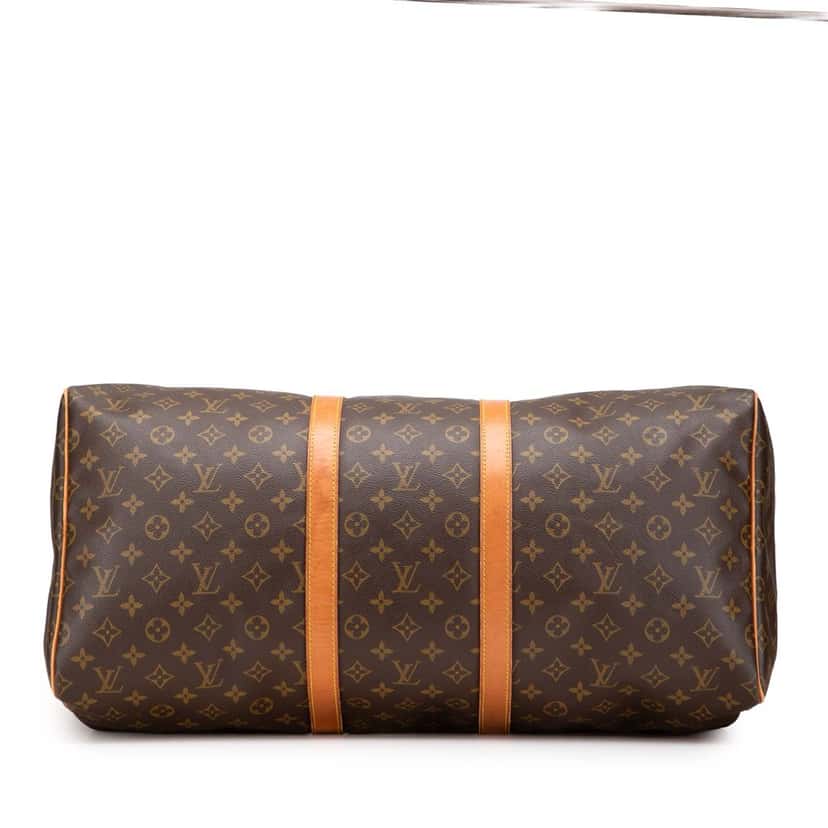 Louis Vuitton Monogram Keepall 55 Brown Canvas Fair condition - Inside View