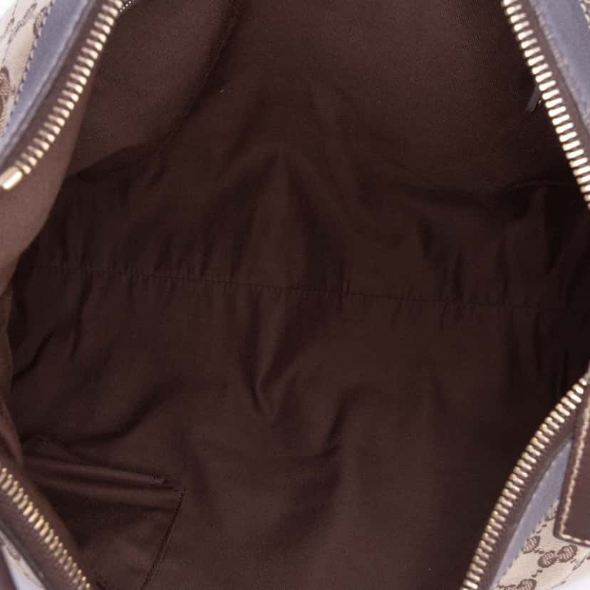 Gucci GG Canvas Abbey D Ring Shoulder Bag Brown Canvas Good condition - Model View