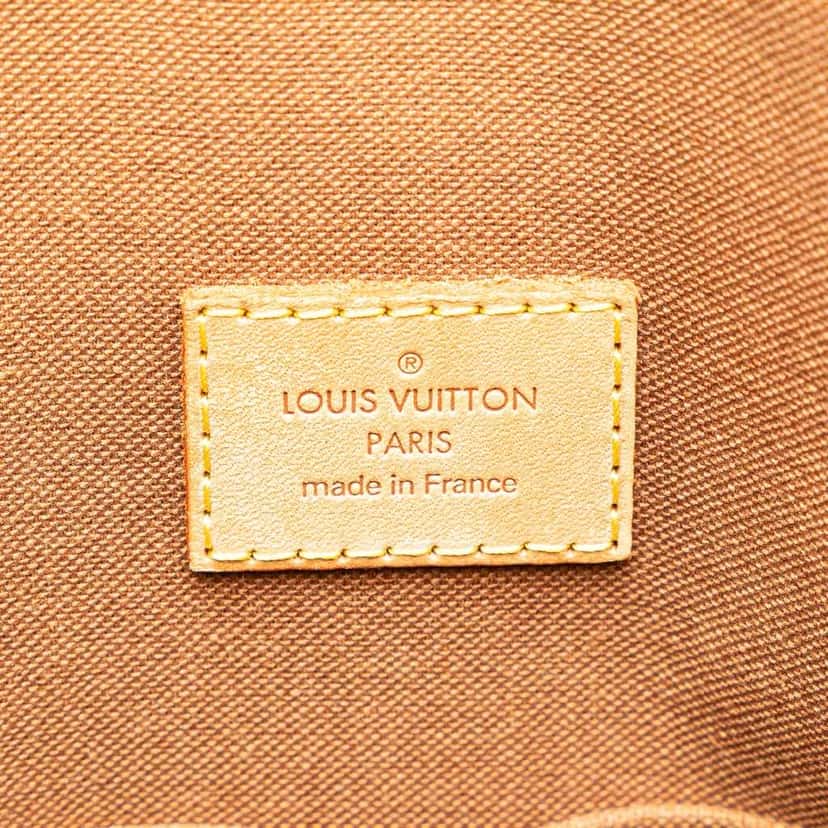Louis Vuitton Monogram Lockit PM Brown Canvas Good condition - Box View