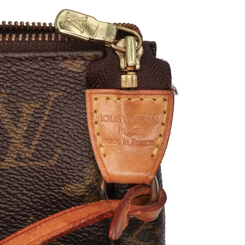 Louis Vuitton Monogram Pochette Accessoires Brown Canvas Good condition - Box View