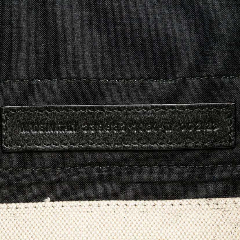 Balenciaga Canvas S Navy Cabas Tote White Canvas Good condition - Box View