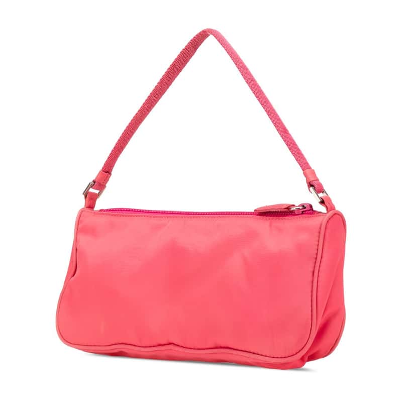 Prada Tessuto Shoulder Bag Pink Good condition - Back View