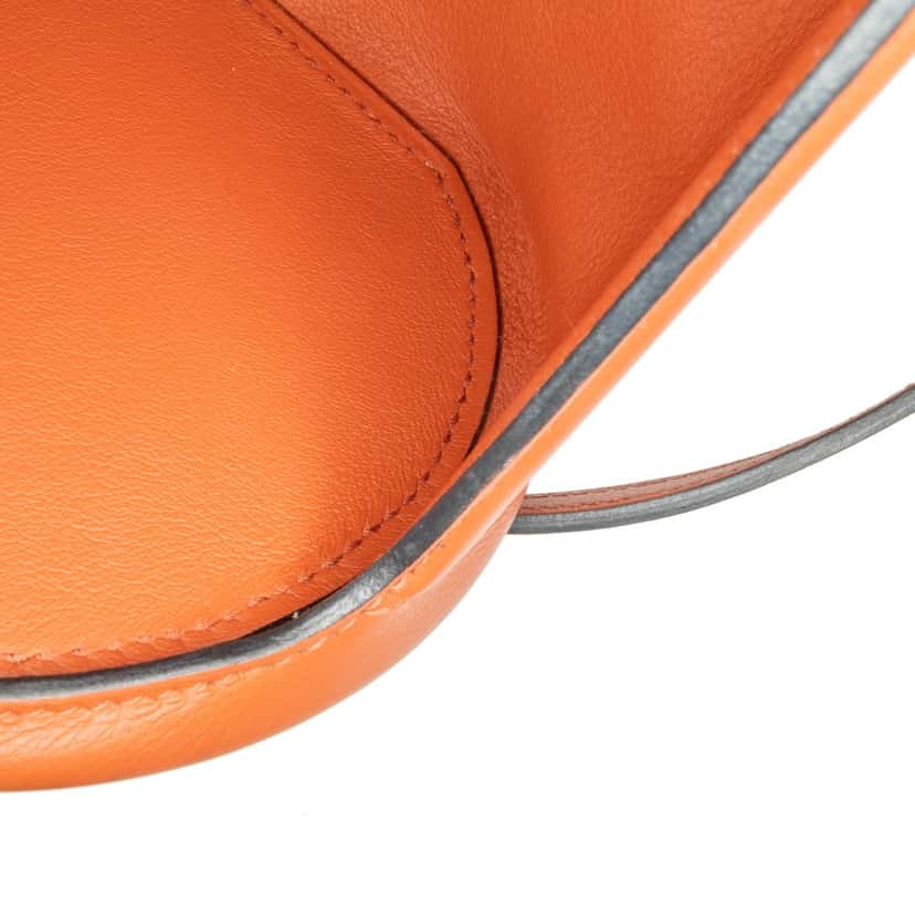 Hermès Veau Voloptu Sac Maximors Brown Leather Good condition - Box View