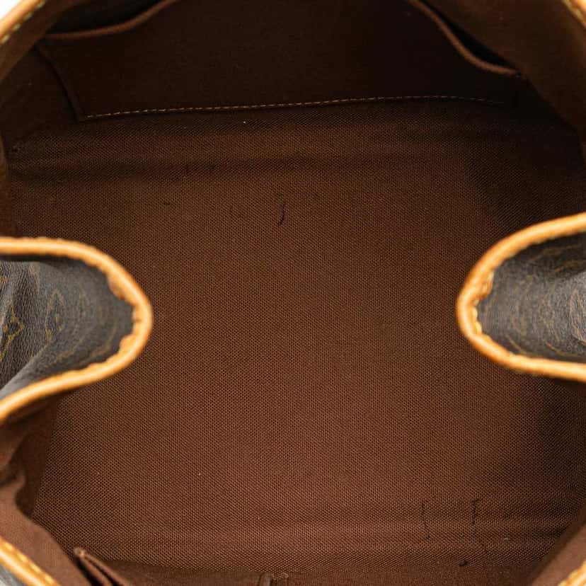 Louis Vuitton Monogram Batignolles Vertical PM Brown Canvas Good condition - Model View