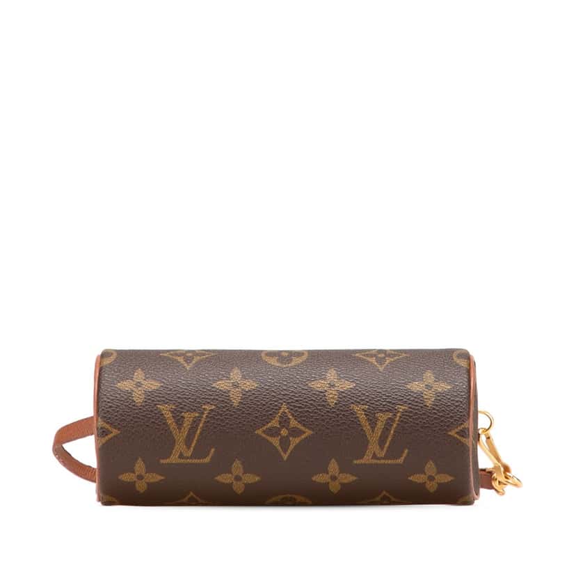 Louis Vuitton Monogram Papillon Pochette Brown Canvas Good condition - Inside View