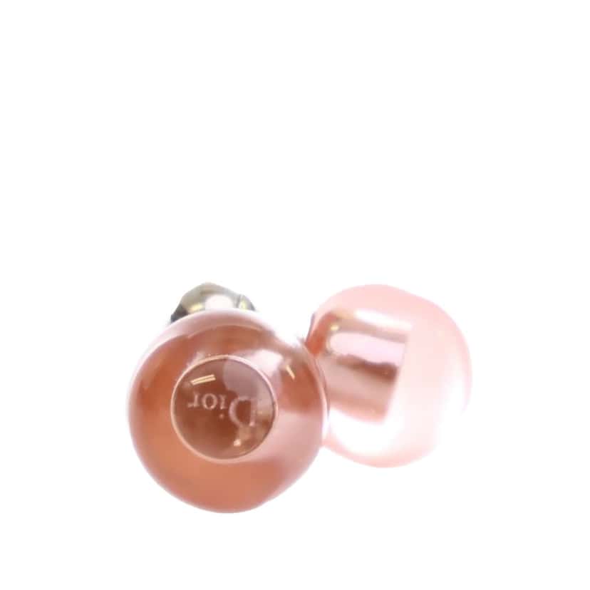 Dior Resin Mise En Dior Tribales Logo Earrings Pink Good condition - Inside View