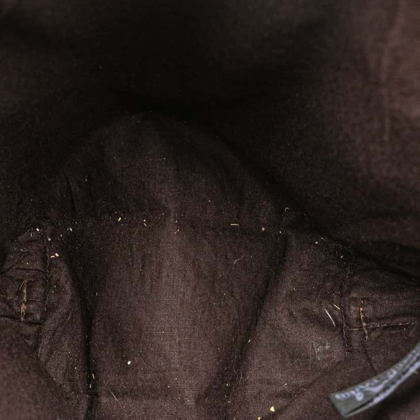 Hermès Woven Leather and Polyester Ahmedabad Diego PM Brown Leather Good condition - Model View