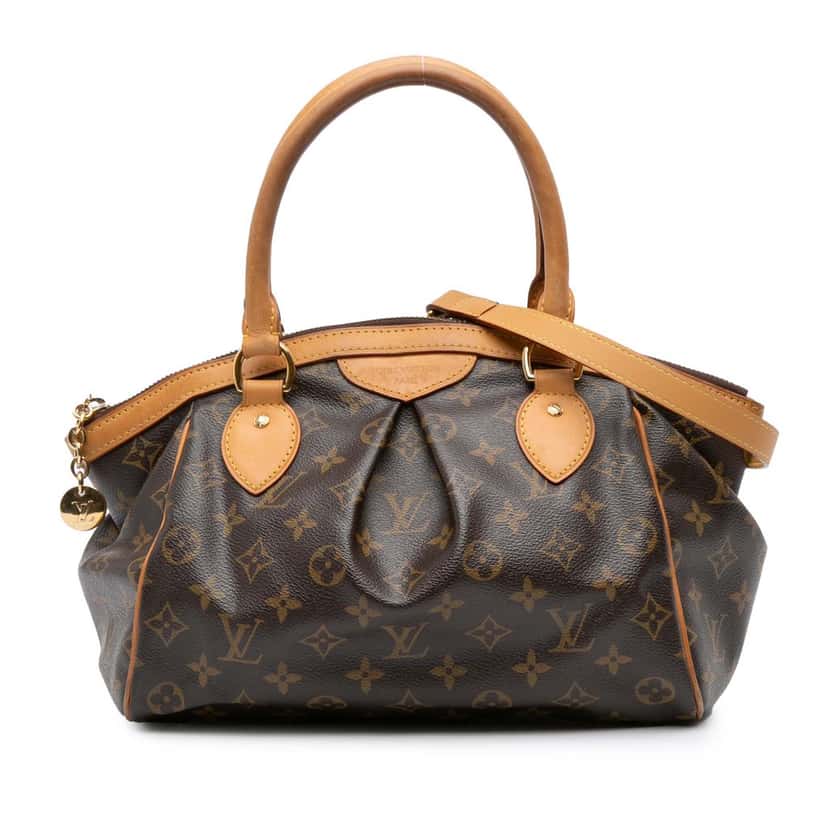 Louis Vuitton Monogram Tivoli PM Brown Canvas Good condition - Front View