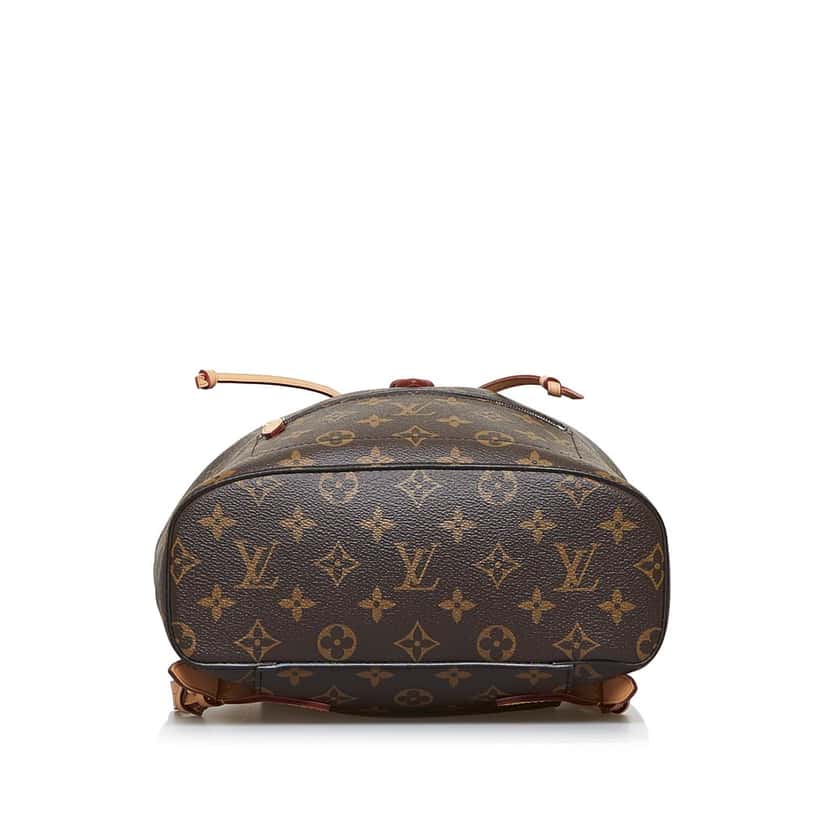 Louis Vuitton Monogram Montsouris Brown Canvas Good condition - Model View