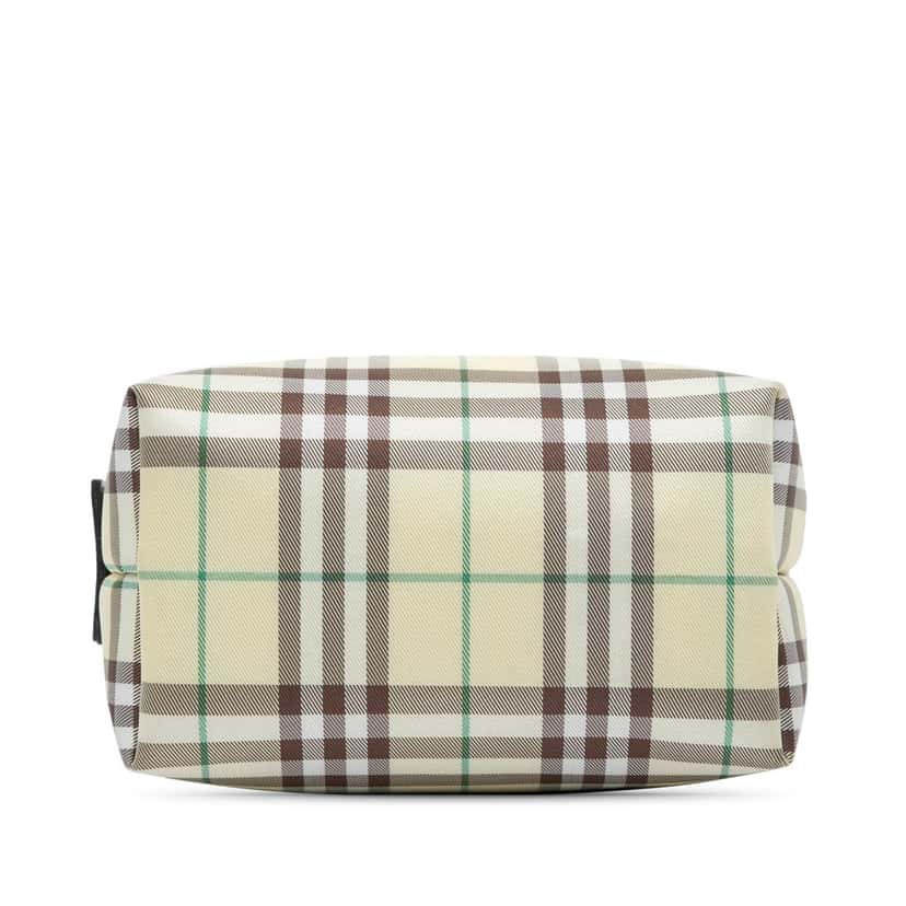 Burberry Mini House Check Coated Canvas Handbag Brown Canvas Good condition - Inside View