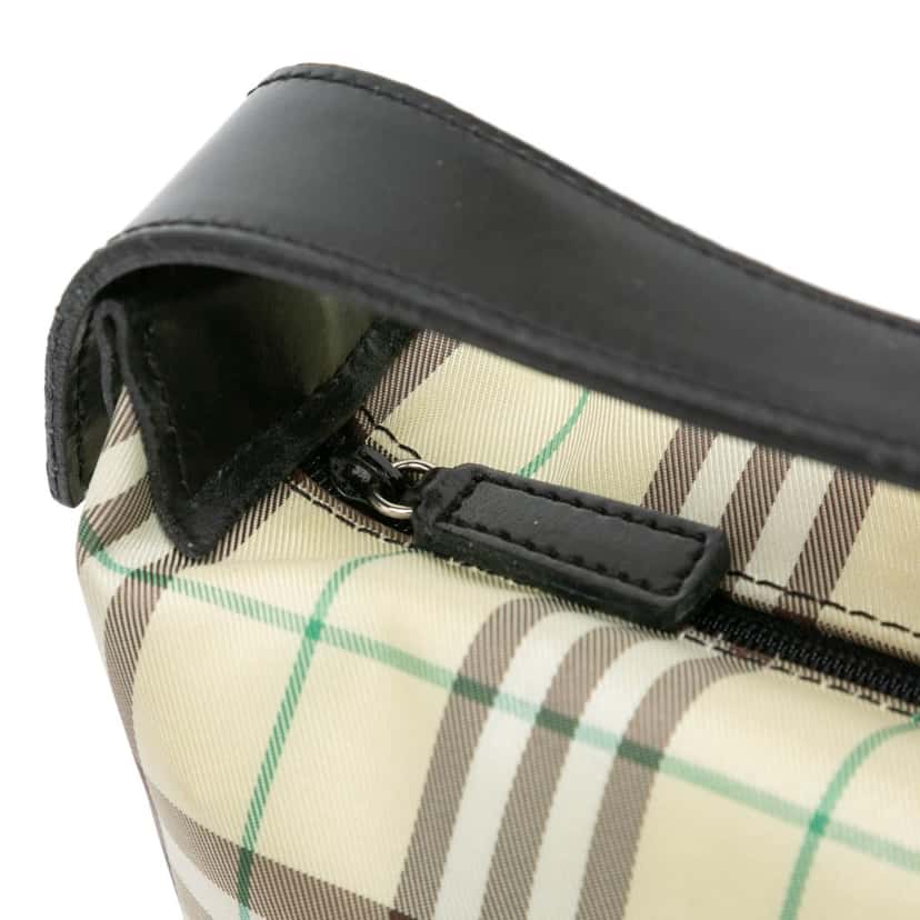 Burberry Mini House Check Coated Canvas Handbag Brown Canvas Good condition - Box View
