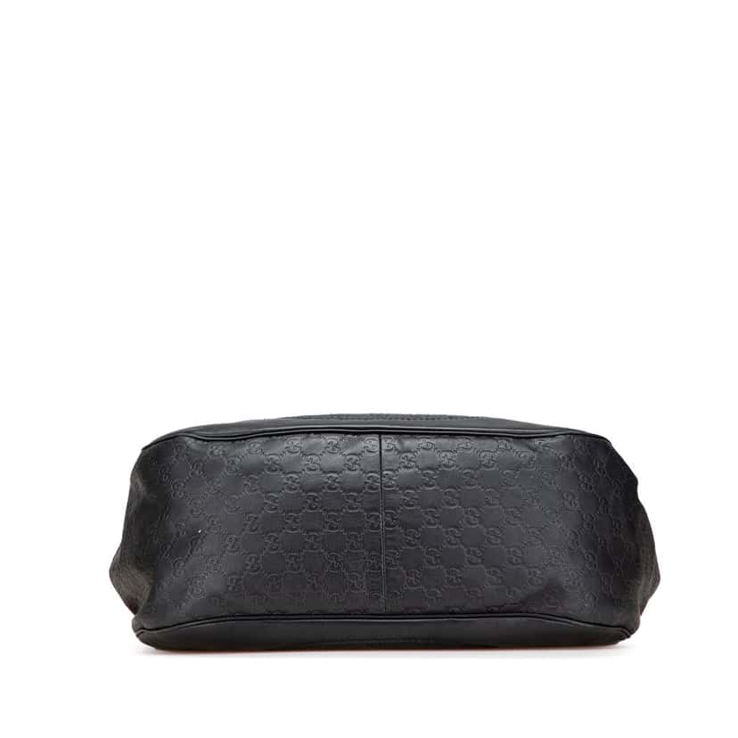 Gucci Guccissima Charlotte Tote Black Leather Good condition - Inside View