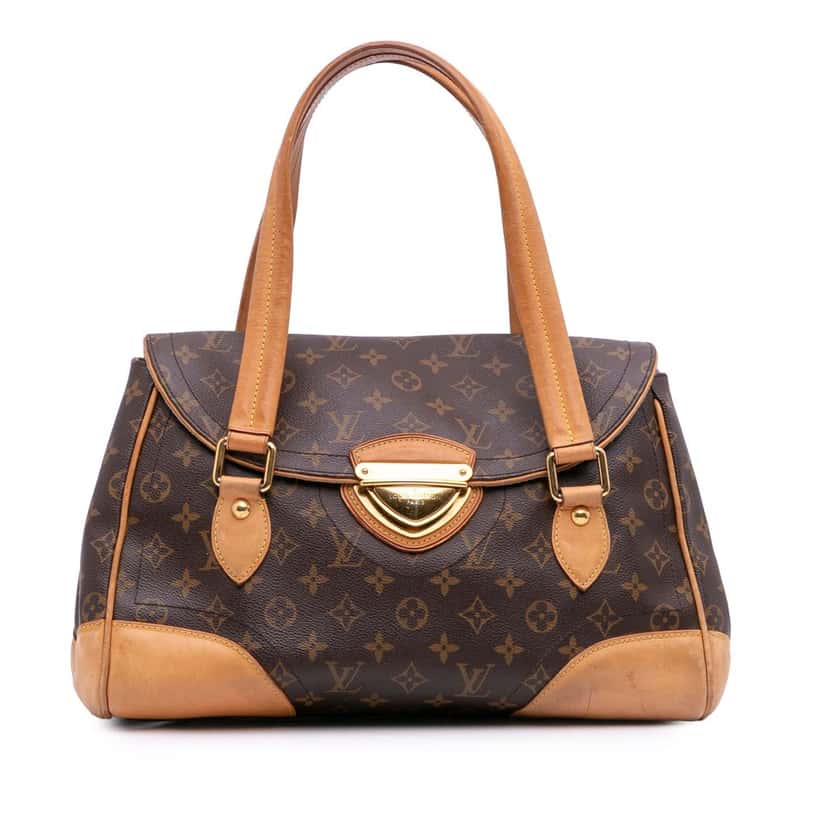 Louis Vuitton Monogram Beverly GM Brown Canvas Good condition - Front View