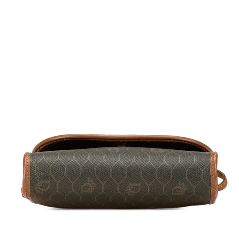 Dior Honeycomb Coated Canvas Crossbody Black Canvas Good condition - Inside View