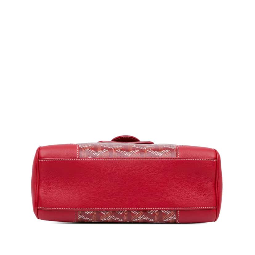 Goyard Mini Goyardine Saigon Souple Red Canvas Good condition - Model View
