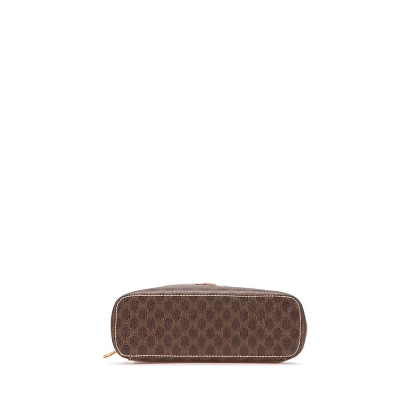 Celine Macadam Coated Canvas Vanity Bag Brown Canvas Good condition - Inside View