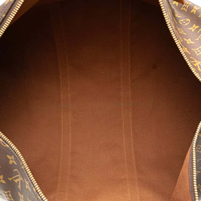 Louis Vuitton Monogram Keepall 60 Brown Canvas Good condition - Model View