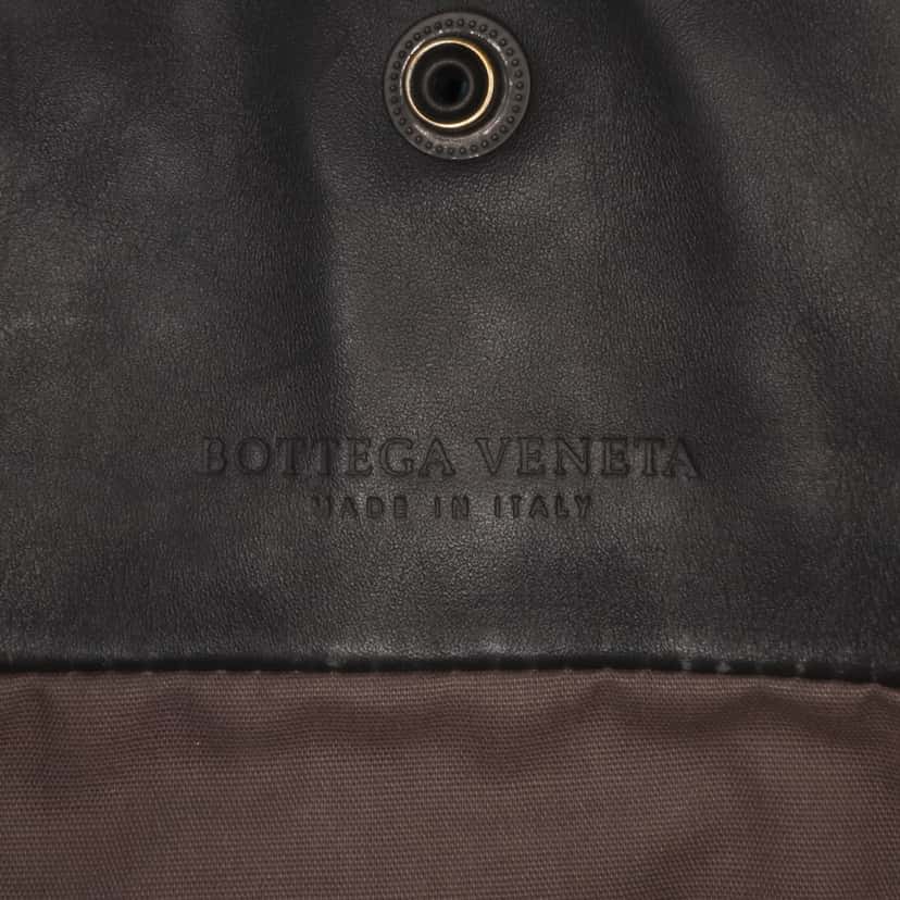 Bottega Veneta Nappa Intrecciato Tote Black Leather Good condition - Box View