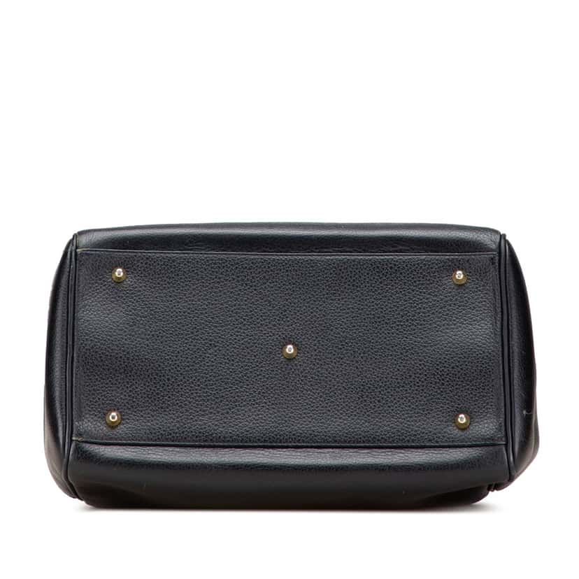 Burberry Leather Boston Black Leather Good condition - Inside View