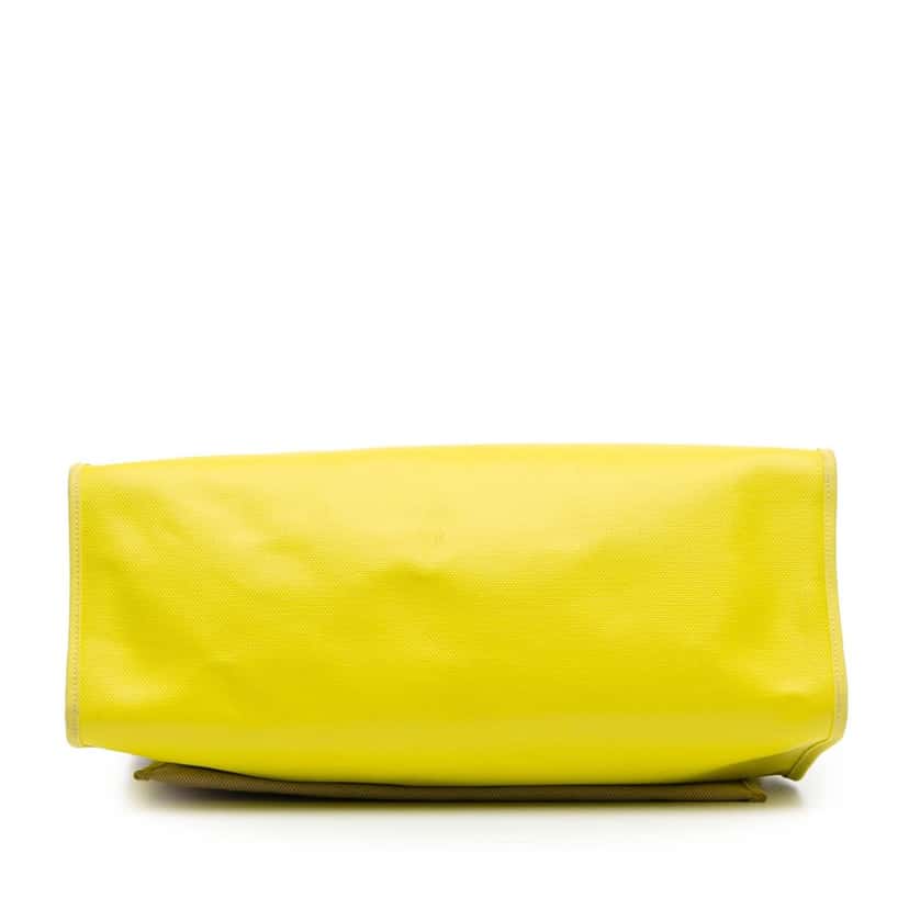 Hermès Toile H Berline Herbag Zip 39 Yellow Canvas Good condition - Inside View