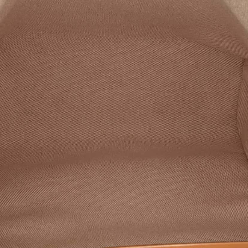 Hermès Toile H Berline Herbag Zip 39 Yellow Canvas Good condition - Model View