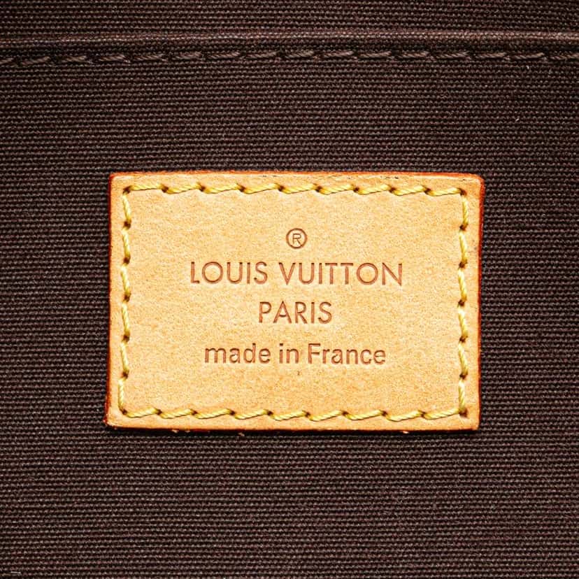 Louis Vuitton Monogram Vernis Roxbury Drive Purple Leather Good condition - Box View
