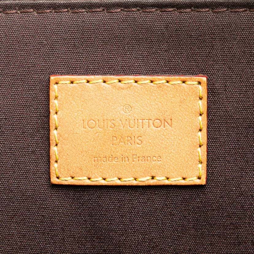 Louis Vuitton Monogram Vernis Alma PM Purple Leather Good condition - Box View