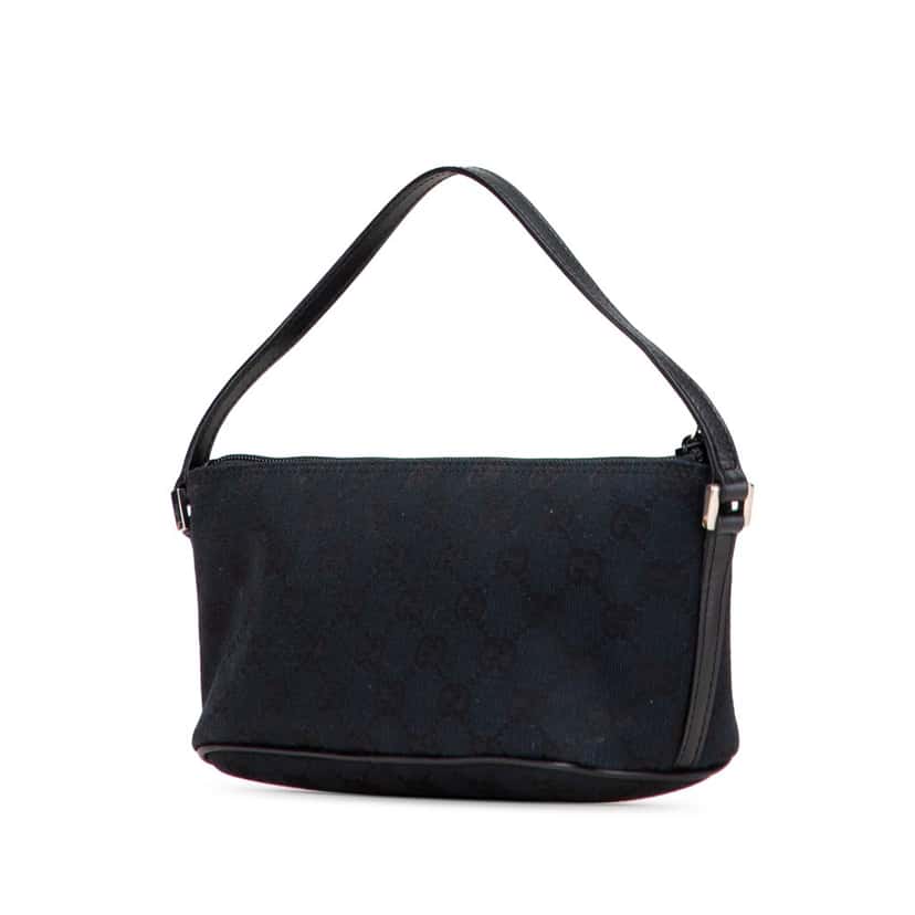 Gucci GG Canvas Boat Blue Canvas Good condition - Back View