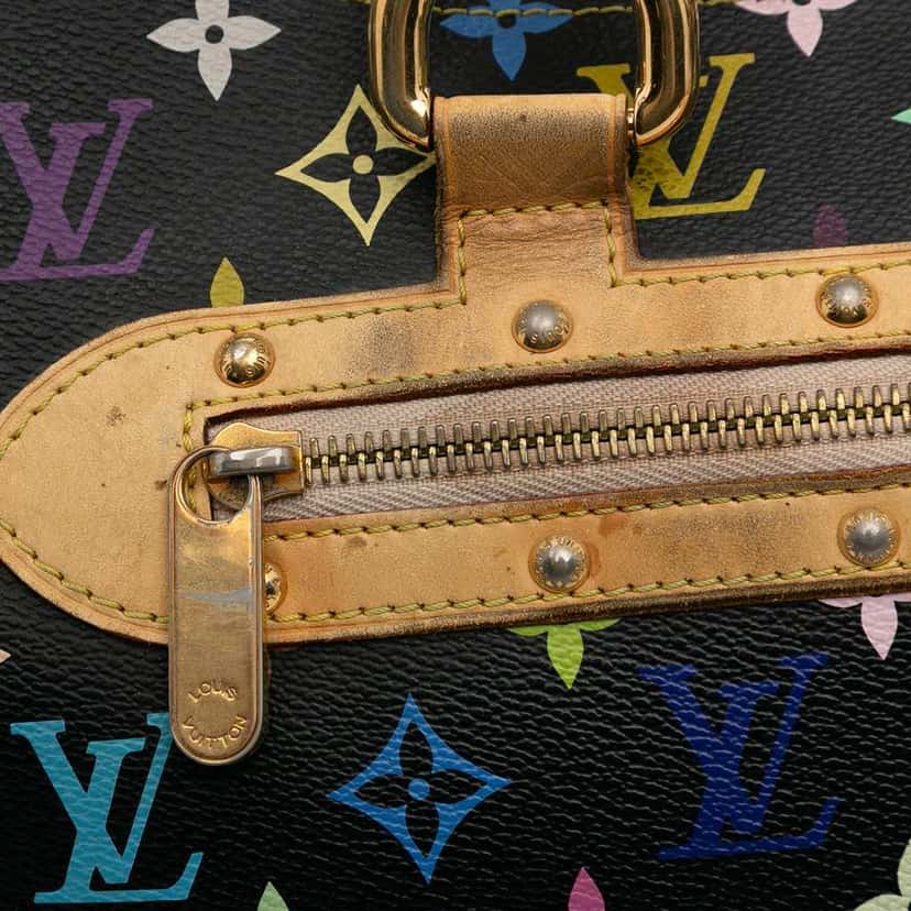 Louis Vuitton Monogram Multicolore Rita Black Canvas Fair condition - Box View