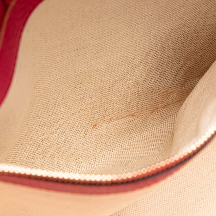 Gucci Medium Dollar Calfskin Swing Tote Pink Leather Good condition - Box View