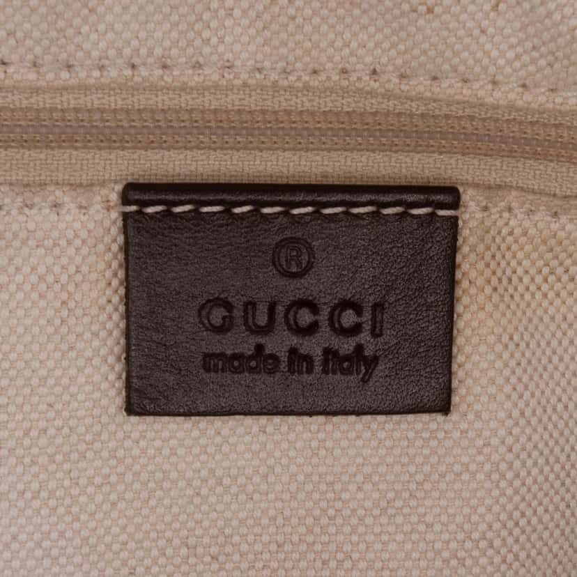 Gucci GG Canvas Sukey Sachel Brown Canvas Good condition - Box View
