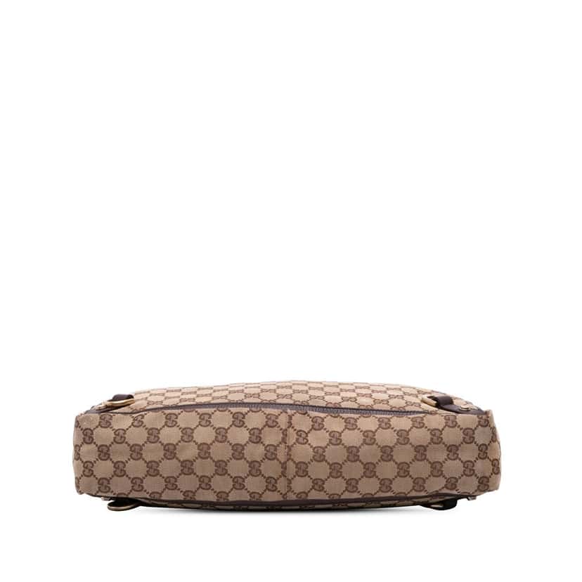 Gucci GG Canvas Abbey D Ring Tote Brown Canvas Good condition - Inside View