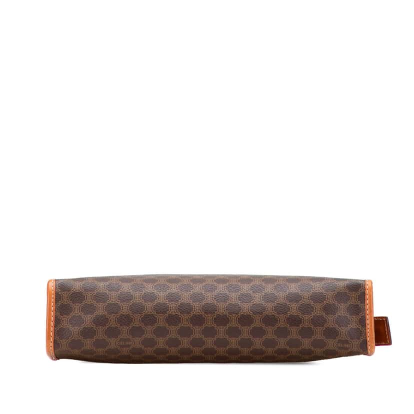 Celine Macadam Coated Canvas Clutch Brown Canvas Good condition - Inside View