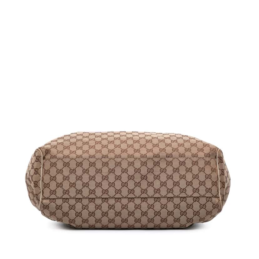 Gucci Large GG Canvas Sukey Tote Brown Canvas Good condition - Inside View