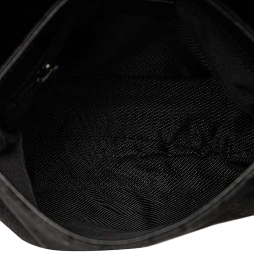Gucci GG Canvas Jackie Belt Bag Black Canvas Good condition - Box View