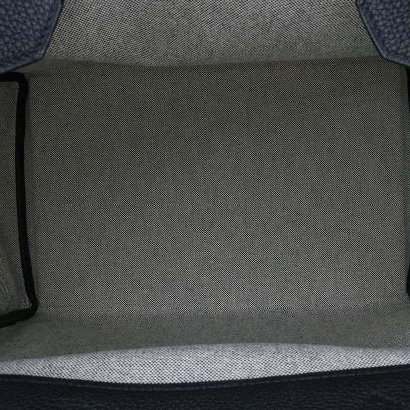 Hermès Toile Criss and Evercolor HAC Birkin 40 Grey Canvas Good condition - Model View