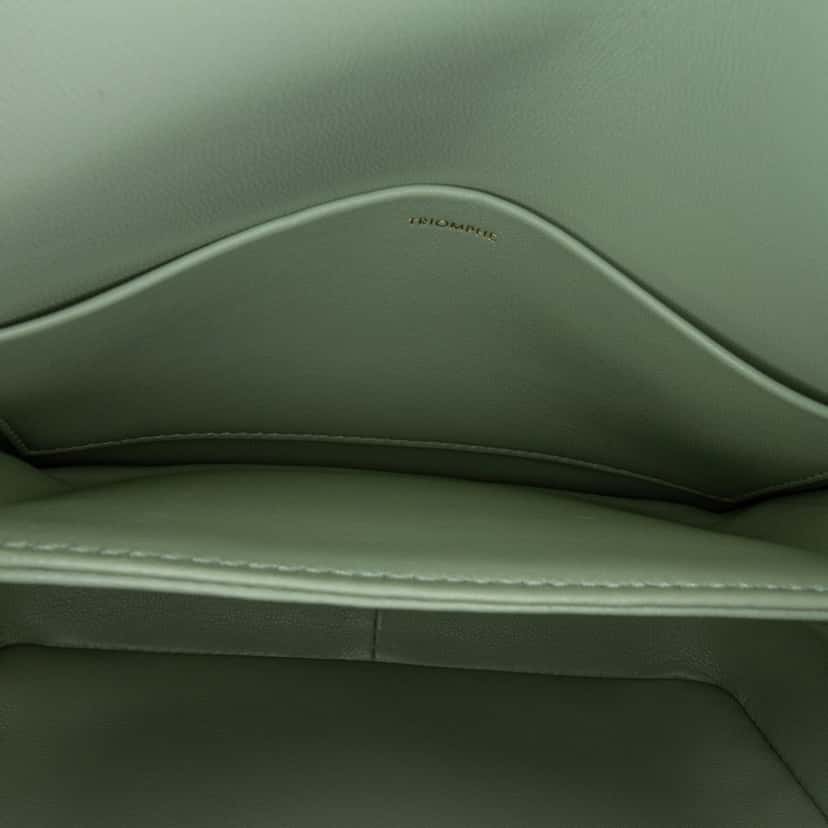 Celine Teen Triomphe Coated Canvas and Calfskin Triomphe Crossbody Brown Canvas Good condition - Box View