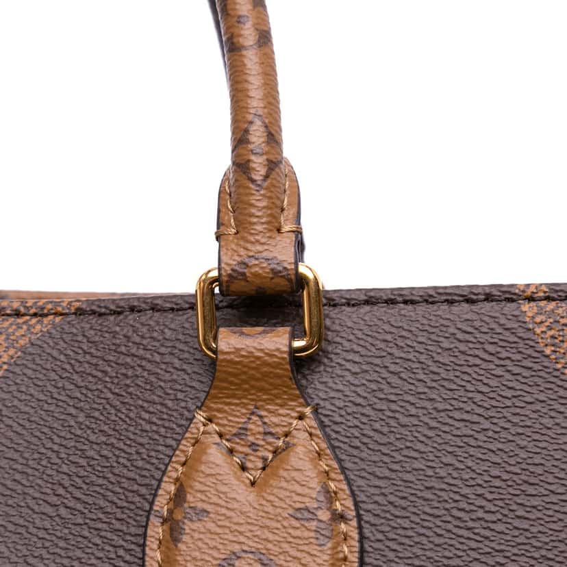 Louis Vuitton Monogram Giant OnTheGo MM Brown Canvas Good condition - Box View