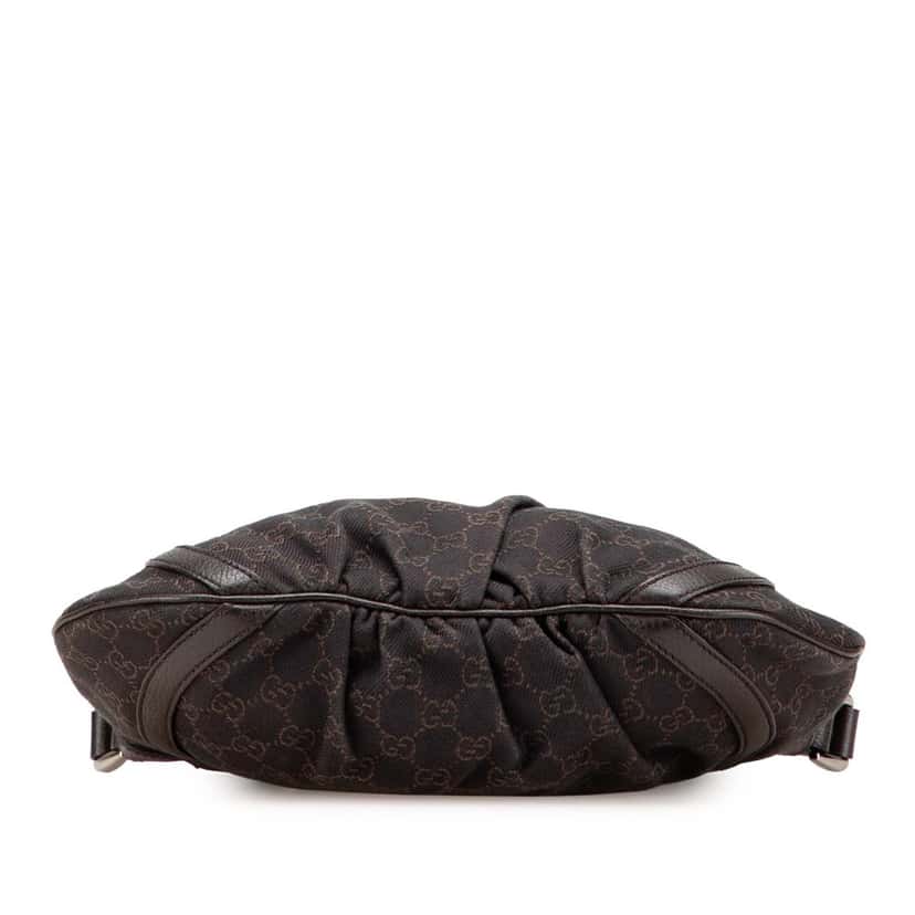 Gucci GG Canvas Abbey D Ring Crossbody Brown Canvas Good condition - Inside View