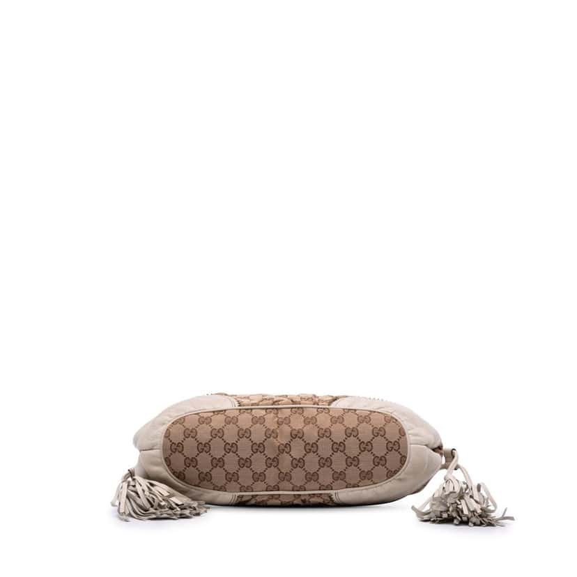 Gucci Small GG Canvas Tribeca Tote Brown Canvas Good condition - Inside View