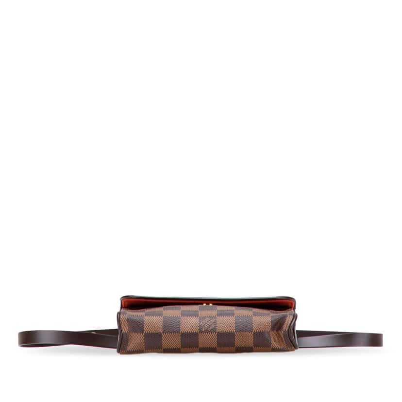 Louis Vuitton Damier Ebene Florentine Pochette Brown Canvas Good condition - Inside View
