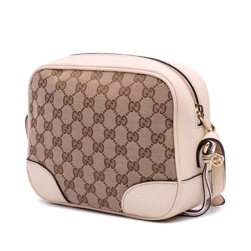 Gucci GG Canvas Bree Crossbody Brown Canvas Good condition - Back View