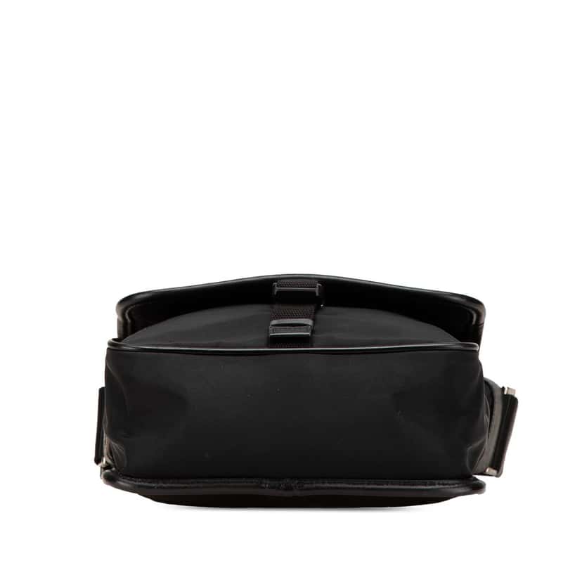 Prada Tessuto Buckle Messenger Bag Black Good condition - Inside View